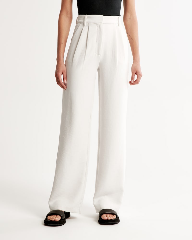 Wide Leg Tailored Pants