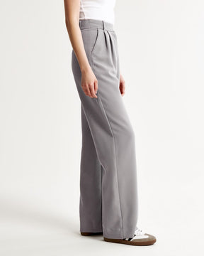 Stone Wide-Leg Pants