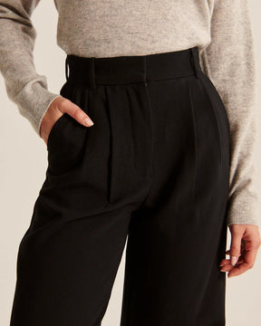 Wide Leg Tailored Pants