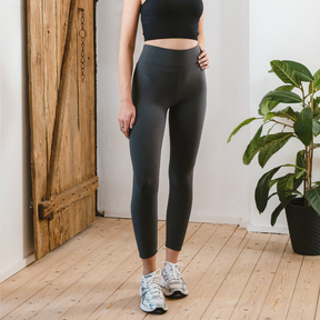 Fleece Leggings - Slate